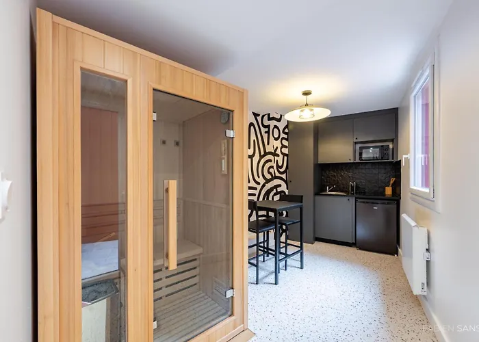 아파트 Le Dalmatie - Sauna - Jacuzzi - Clim - Gare Sncf