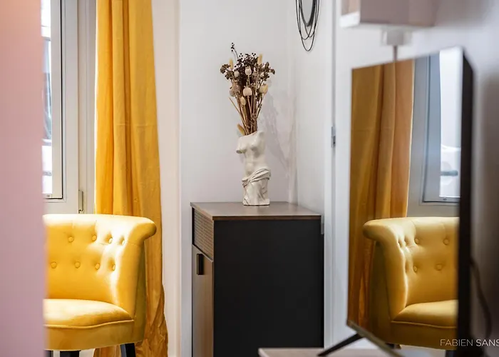 아파트 Le Dalmatie - Sauna - Jacuzzi - Clim - Gare Sncf *