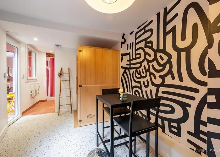 아파트 Le Dalmatie - Sauna - Jacuzzi - Clim - Gare Sncf